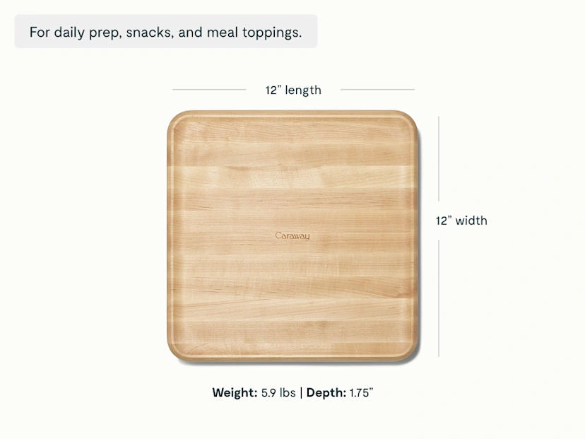 12” Prep & Serve Butcher Block