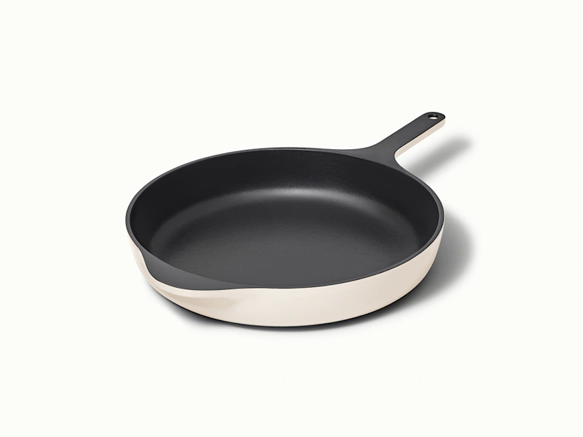 12” Enameled Cast Iron Large Skillet