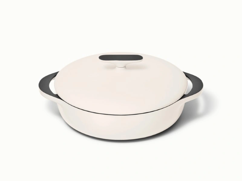 3.5 qt Enameled Cast Iron Braiser