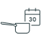 30 Day Trial Navy Icon
